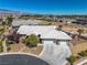 Beautiful single Gathering home featuring a long driveway and a three car garage at 231 Bristle Cone, Pahrump, NV 89048