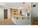 Spacious kitchen featuring granite countertops, stainless steel appliances, and wooden cabinets at 231 Bristle Cone, Pahrump, NV 89048