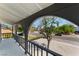 Inviting covered balcony space perfect for relaxing and enjoying neighborhood views at 2724 Natalie Ave, Las Vegas, NV 89121