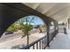 Large balcony offering a scenic view of the neighborhood at 2724 Natalie Ave, Las Vegas, NV 89121