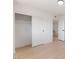 Bedroom featuring light wood floors, closet with sliding doors and neutral walls at 2724 Natalie Ave, Las Vegas, NV 89121