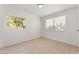 This bedroom with lots of light has neutral tones and is ready for your personal touch at 2724 Natalie Ave, Las Vegas, NV 89121