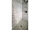 Newly tiled shower with white tiles, modern fixtures, and sleek design at 3453 Del Marino Dr, Las Vegas, NV 89121