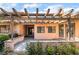 Charming patio with pergola, brick accents, and well-maintained landscaping at 3629 Laguna Verde Way, Las Vegas, NV 89121