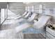 Relaxing spa area with mosaic lounge chairs and ambient lighting for a serene experience at 3750 S Las Vegas Blvd # 4507, Las Vegas, NV 89158