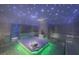 Luxurious spa featuring custom lighting, marbled benches, and a tranquil water feature at 3750 S Las Vegas Blvd # 4507, Las Vegas, NV 89158