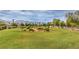 Lush golf course with beautiful trees at 7772 Buckwood Ct, Las Vegas, NV 89149