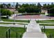 Community basketball court surrounded by trees and green spaces, perfect for recreation at 7820 Esteem St, Las Vegas, NV 89131