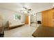 Bedroom with mirrored closet, neutral tones, and bright natural light at 2040 Tucuman Ave, Pahrump, NV 89048