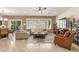 Spacious living room with modern furnishings and natural light at 2398 Jada Dr, Henderson, NV 89044