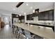 Spacious kitchen featuring a large center island and plenty of cabinets at 333 Mandarin Hill Ln, Henderson, NV 89012
