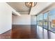 Bright living area featuring floor-to-ceiling windows offering city views at 353 E Bonneville Ave # 711, Las Vegas, NV 89101