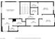 Detailed floor plan showing the layout of the home's second floor at 3757 Via Geneva, Henderson, NV 89052