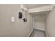 Storage area featuring shelving, neutral paint and carpet floors at 3757 Via Geneva, Henderson, NV 89052