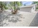 Backyard with xeriscape, mature trees, and partial shade at 4269 Roanridge Ave, Las Vegas, NV 89120