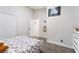 Bright bedroom provides a comfortable and relaxing space with ample natural light at 5570 Palm St, Las Vegas, NV 89120