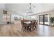 Open floor plan featuring a dining area at 5570 Palm St, Las Vegas, NV 89120