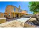 The home features a large backyard with a covered patio and concrete area, perfect for outdoor entertaining at 5754 Cinnabar Ave, Las Vegas, NV 89110
