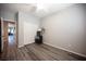 Cozy bedroom with a double closet and neutral paint, offering a tranquil retreat at 7252 Blowing Breeze Ave, Las Vegas, NV 89179