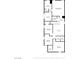 Second floorplan showing the rooms in the house at 7960 Calito St, Las Vegas, NV 89166