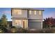 Charming two-story home with a modern design, neutral paint, and well-maintained landscaping at 10357 Scalata Ave, Las Vegas, NV 89166