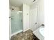Bathroom featuring a stand up shower and vanity with granite countertops at 12021 Spice Tree St, Las Vegas, NV 89183