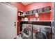 Laundry room with washer and dryer at 5929 Caddy Ridge St, North Las Vegas, NV 89031
