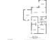 Detailed floor plan showcasing the layout, dimensions, and spatial relationships of this home's living spaces at 6236 Foothill Blvd, Las Vegas, NV 89118