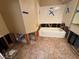 Bathroom space featuring a soaking tub and space to personalize at 7905 Ryandale Cir # 201, Las Vegas, NV 89145