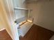 Walk in closet ready for custom design and organizing solutions at 7905 Ryandale Cir # 201, Las Vegas, NV 89145