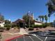 Exterior view of the clubhouse, showcasing well-maintained landscaping at 7905 Ryandale Cir # 201, Las Vegas, NV 89145