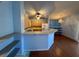 Open-concept kitchen features a breakfast bar, modern appliances, and ample counter space at 7905 Ryandale Cir # 201, Las Vegas, NV 89145