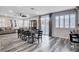 Open dining room with table setting, natural light, and access to the backyard pool at 108 Parker Ranch Dr, Henderson, NV 89012