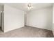 Bright bedroom features neutral carpet and adjacent doorway at 4416 Rip Van Winkle Ln, Las Vegas, NV 89102