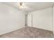 Spacious bedroom featuring neutral carpet and closet with sliding doors at 4416 Rip Van Winkle Ln, Las Vegas, NV 89102