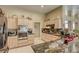 Well-equipped kitchen with granite countertops, stainless steel appliances, and ample cabinet space for storage at 9201 Yucca Blossom Dr, Las Vegas, NV 89134