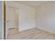 This bedroom features neutral walls and modern floors at 4630 Pratt Way, Las Vegas, NV 89147