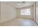 This bedroom features modern floors and natural light at 4630 Pratt Way, Las Vegas, NV 89147