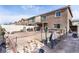 Backyard featuring a brick patio, some fixtures and a fence for privacy at 3553 Judson Ave, Las Vegas, NV 89115
