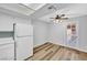 The kitchen features a dining nook with backyard access at 5576 W Rochelle Ave # 9C, Las Vegas, NV 89103