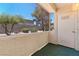 Relax on the private patio, perfect for enjoying the desert landscape at 5710 E Tropicana Ave # 1184, Las Vegas, NV 89122