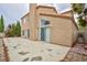 Backyard featuring a stucco wall and concrete at 9836 Russett Wood Cir, Las Vegas, NV 89117