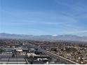 Expansive city and mountain views on a bright, sunny day at 4381 W Flamingo Rd # 1905, Las Vegas, NV 89103