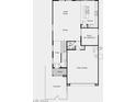 Two-story home floor plan featuring kitchen, great room, and multiple bedrooms at 106 Via Franello, Henderson, NV 89011