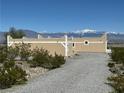 Unique architectural design with mountain views at , Pahrump, NV 89060