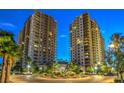 Luxury high-rise building with attractive landscaping at 8255 Las Vegas Blvd # 1819, Las Vegas, NV 89123