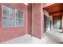 Small patio with access to the building's interior at 31 E Agate Ave # 205, Las Vegas, NV 89123