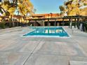 Bright and refreshing community swimming pool with a spacious deck at 310 Brookside Ln # B, Las Vegas, NV 89107