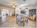 Spacious living room with fireplace and ample seating area at 6209 Peggotty Ave, Las Vegas, NV 89130