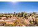 View of houses and golf course in a residential community at 315 Foster Springs Rd, Las Vegas, NV 89148